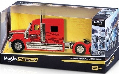 MAISTO DESIGN TAHAČ INTERNATIONAL LONE STAR RED