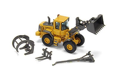 Volvo Loader L90E with attachments
