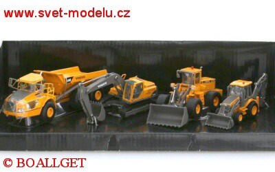 Volvo Construction 4-pack