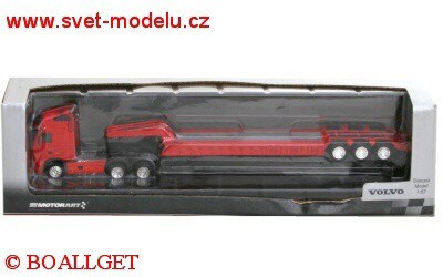 Volvo FH Lowbody red