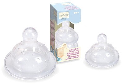 SAVIČKY SILIKONOVÉ NEKAPAJÍCÍ NA LÁHEV S ŠIROKÝM HRDLEM 2ks