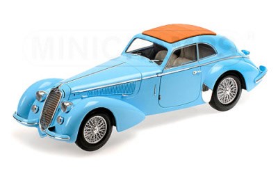 ALFA ROMEO 8C 2900 B LUNGO 1938 LIGHT BLUE