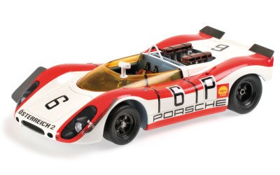 PORSCHE 908/02 SPYDER LINS/ATTWOOD 1000 KM NÜRBURGRING 1969 L.E. 500 pcs.