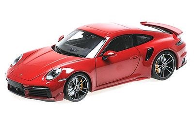 PORSCHE 911 992 TURBO S COUPE SPORT DESIGN 2021 RED