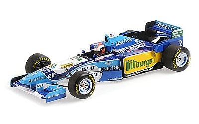 BENETTON RENAULT B195 JOHNNY HERBERT WINNER BRITISH GP 1995 L.E. 180 pcs.