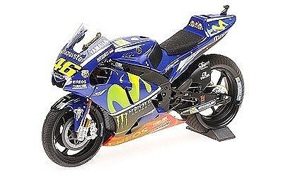 YAMAHA YZR-M1 VALENTINO ROSSI W/ RAIN TYRES & DIRTY LOOK MALAYSIA GP MOTOGP 2017