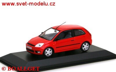 FORD FIESTA 3-DOOR RED