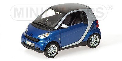 SMART FORTWO 2007 BLUE METALLIC