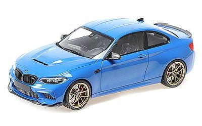 BMW M2 CS 2020 BLUE METALLIC W/GOLD WHEELS