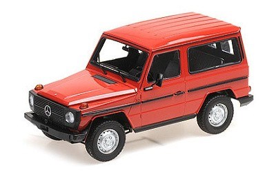 MERCEDES-BENZ G-MODEL SHORT W460 1980 RED