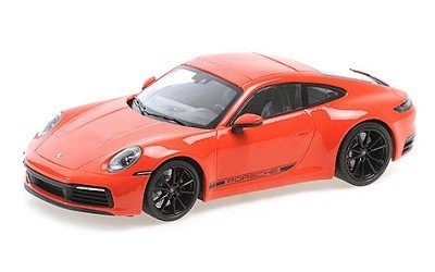 PORSCHE 911 CARRERA 4S 2019 ORANGE