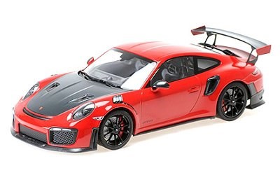 PORSCHE 911 991.2 GT2RS 2018 RED W/ BLACK WHEELS