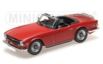 TRIUMPH TR6 LHD 1969 RED