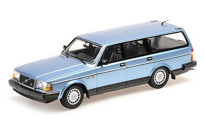 VOLVO 240 GL BREAK 1986 BLUE METALLIC
