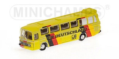 MERCEDES-BENZ O302 (LHD) FUSSBALL-WELTMEISTERSCHAFT 1974 MANNSCHAFTSBUS ´BRD´ L.E. 5000 pcs.