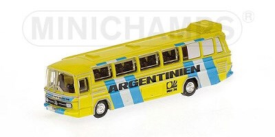 MERCEDES-BENZ O302 (LHD) FUSSBALL-WELTMEISTERSCHAFT 1974 MANNSCHAFTSBUS ´ARGENTINIEN´ L.E. 999 pcs