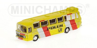 MERCEDES-BENZ O302 (LHD) FUSSBALL-WELTMEISTERSCHAFT 1974 MANNSCHAFTSBUS ´POLEN´ L.E. 999 pcs