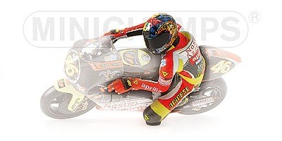 FIGURINE RIDING ROSSI, VALENTINO GP 1999 L.E. 7646 PCS