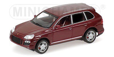 PORSCHE CAYENNE TURBO 2006 RED METALLIC