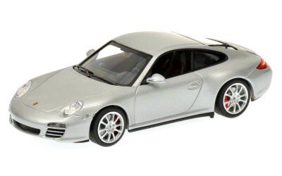 PORSCHE 911 CARRERA 4S 2008 SILVER METALLIC L.E. 1008 pcs.