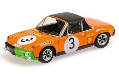PORSCHE 914/6 WALDEGAARD/ANDERSSON/CHASSEUIL 3RD PLACE MARATHON DE LA ROUTE 1970 L.E. 1008 pcs.