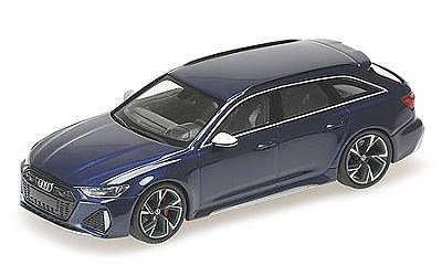 AUDI RS 6 AVANT 2019 BLUE METALLIC L.E. 336 pcs
