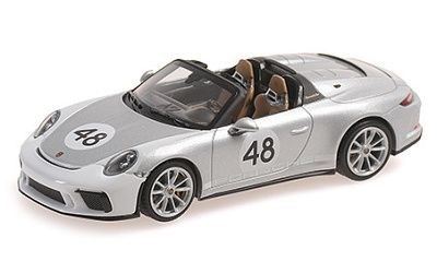 PORSCHE 911 991 SPEEDSTER 2019 SILVER HERITAGE PAKET