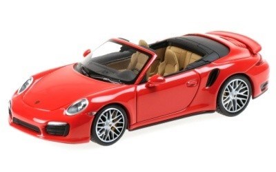 PORSCHE 911 TURBO S CABRIOLET 2013 RED L.E. 1008 pcs.