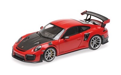 PORSCHE 911 (991.2) GT2RS 2018 RED NORMAL W/ SILVER WHEELS