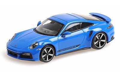 PORSCHE 911 (992) TURBO S 2020 BLUE