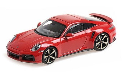 PORSCHE 911 (992) TURBO S 2020 RED