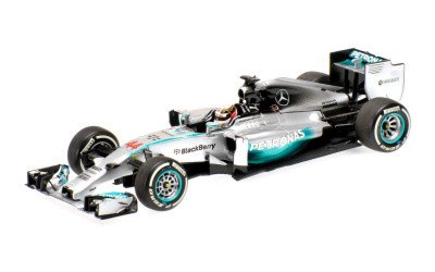 MERCEDES AMG PETRONAS F1 TEAM W05 LEWIS HAMILTON WINNER BAHRAIN GP 2014 L.E. 680 pcs.