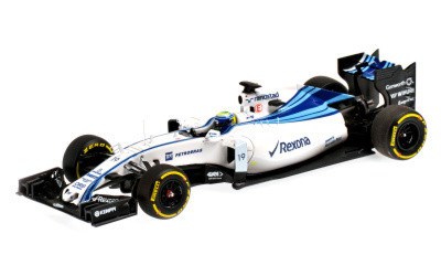 WILLIAMS MARTINI RACING MERCEDES FW37 FELIPE MASSA ABU DHABI GP 2015 L.E. 320 pcs.