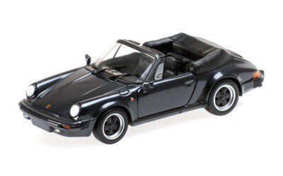 PORSCHE 911 CARRERA CABRIOLET 1983 GRAPHITE METALLIC L.E. 1008 pcs.