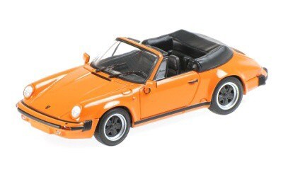 PORSCHE 911 CARRERA CABRIOLET 1983 ORANGE L.E. 1008 pcs.