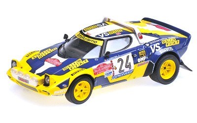 LANCIA STRATOS RALLY OLIO FLAT TABATON/RADAELLI SAN REMO RALLY 1980 L.E. 504 pcs.