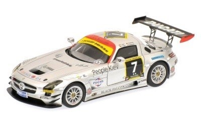 MERCEDES-BENZ SLS AMG GT3 JGER/SEYFFARTH/HEYER/BRESLIN 24H DUBAI 2011 L.E. 250 pcs.