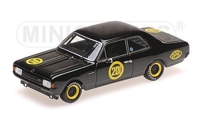 OPEL REKORD 1900 SCHWARZE WITWE BITTER 2. AVD-RUNDSTRECKENRENNEN CAROLUS MAGNUS ZOLDER 1968 L.E. 300 PCS.