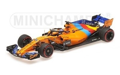 MCLAREN RENAULT MCL33 FERNANDO ALONSO LAST F1 RACE ABU DHABI GP 2018 L.E. 718 PCS.