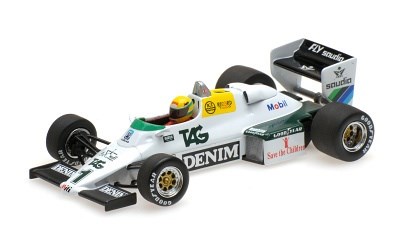 WILLIAMS FORD FW08C AYRTON SENNA DONINGTON PARK TEST 19TH JULY 1983