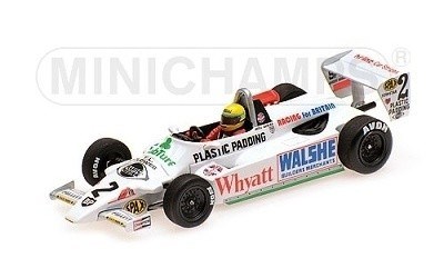 RALT TOYOTA RT3 AYRTON SENNA 1ST F3 TEST SILVERSTONE SEPTEMBER 1982
