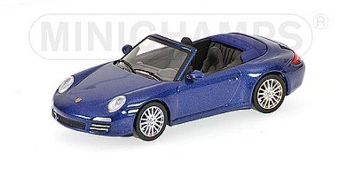 PORSCHE 911 CARRERA 4S CABRIOLET 2008 BLUE METALLIC