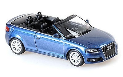AUDI A3 CABRIOLET 2007 DARK BLUE METALLIC