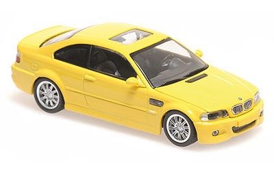 BMW M3 E46 COUPE 2001 YELLOW