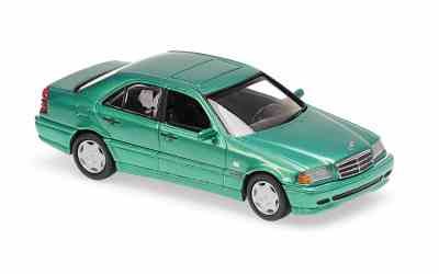 MERCEDES-BENZ C-CLASS 1997 GREEN METALLIC