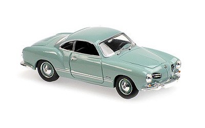 VOLKSWAGEN KARMANN GHIA COUPE 1955 LIGHT BLUE