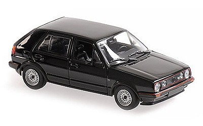 VOLKSWAGEN GOLF GTI 4-DOOR 1986 BLACK