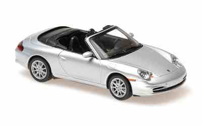 PORSCHE 911 CABRIOLET (996) 2001 SILVER METALLIC