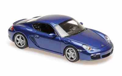 PORSCHE CAYMAN S 2005 BLUE