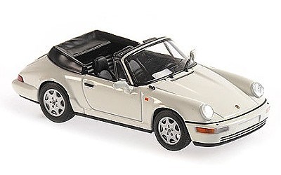 PORSCHE 911 CARRERA 2 CABRIOLET 1990 WHITE